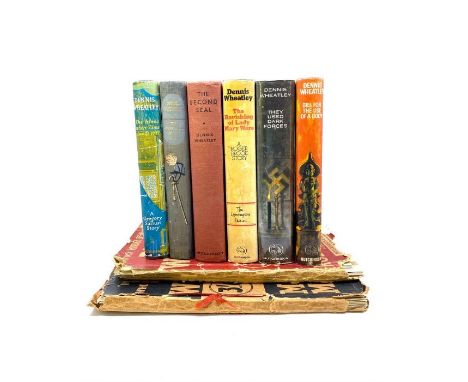 Wheatley, Dennis. Collection of five first editions by Hutchinson: The Second Seal, 1950 (lacking jacket); The Island Where T