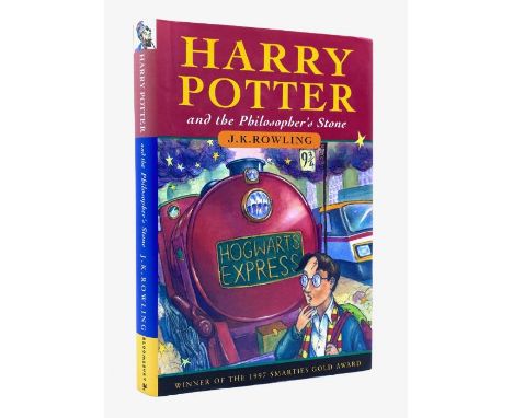 Rowling, J. K. Harry Potter and the Philosopher's Stone, first edition, fourth issue, London: Bloomsbury, 1997, hardback, pri