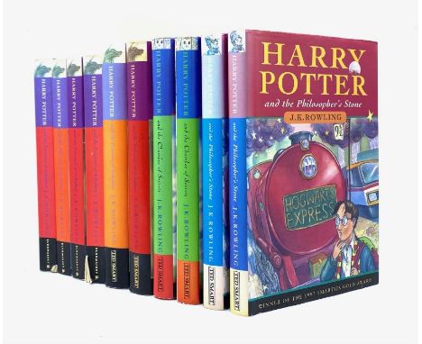 Rowling, J. K. Harry Potter collection comprising: Ted Smart first edition, first issue hardback of Chamber of Secrets, 1998 