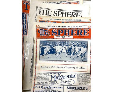 Archive of magazines &amp; newspapers, individually presented in acid-free packets and arranged in 20 archival box files. Col