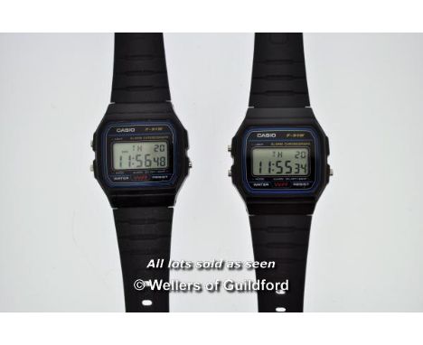 *Bag Of X2 Casio Watch [125-17/02]