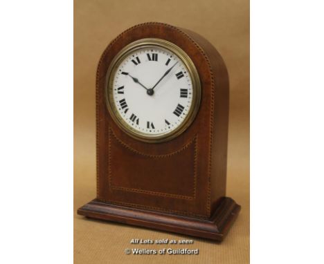 *Swiss Burran Mahogany Mantle Clock [LQD 117]
