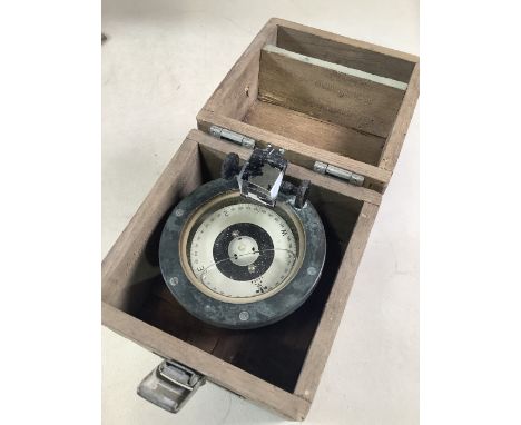 A boxed Saura Marine Instruments Hand Bearing Compass, Tokyo, Japan,