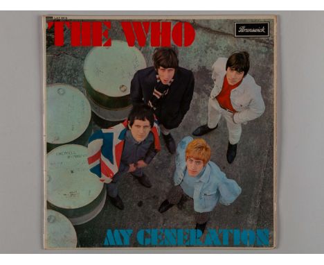 The Who- My Generation, Brunswick Records 1965, First pressing, laminated sleeve Matrix A MG-10256-2 B- MG-10257-2B, the slee