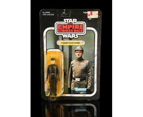 KENNER - ESB41E, unpunched cardback. Partially removed retail price stick on top right. Fair - Unpunched, price sticker top r