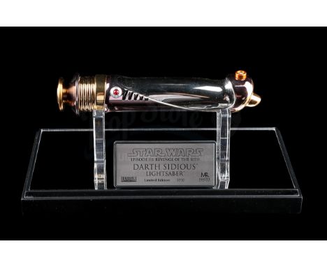 MASTER REPLICAS - Complete with plexiglass case, display base and plaque, labelled Limited Edition: 3500. Comes packaged in o