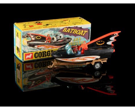 CORGI - No. 107. Opened. Marshall Field &amp; Company retail price sticker on one end. Tear along inner flap on box. Good - M