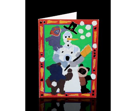 LUCASFILM - Printed on heavyweight paper and illustrated by David Craig. Reads "Season's Greetings, May the special joy of th