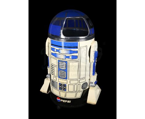 PEPSI - R2-D2 drinks cooler created by Pepsi with adjustable "Select-A-Pack Iceman Cooler" interior built by Paul Flum Ideas 