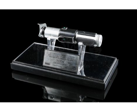 MASTER REPLICAS - Complete with plexiglass case, display base and plaque, labelled Limited Edition: 2181. Comes packaged in o