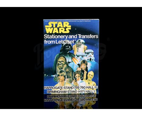LETRASET - Letraset were known for their rub-down transfers and gained the licence to creating Star Wars products in the late