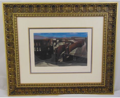 Salvador Dali framed and glazed polychromatic serigraph titled Two Hundred and Thirty Seven, limited edition 171/195, 24 x 37