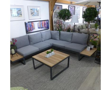 A Besp oak corner suite - new boxed - RRP: £1,199 - free delivery on this item 