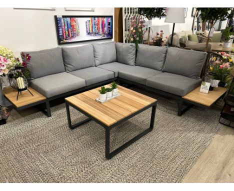 A Besp oak corner suite - new boxed - RRP: £1,199 - free delivery on this item 