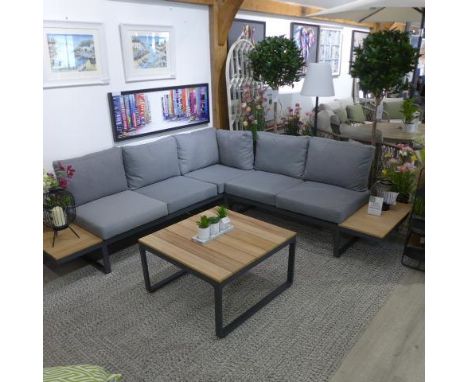 A Besp oak corner suite - new boxed - RRP: £1,199 - free delivery on this item 