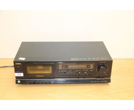 A vintage cassette deck by Aiwa - AD F300 - in nice condition