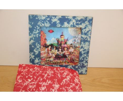 A rare hologram gatefold sleeve of the Rolling Stones ' Satanic Majesties Request '  - VG/VG + their psychedelic opus