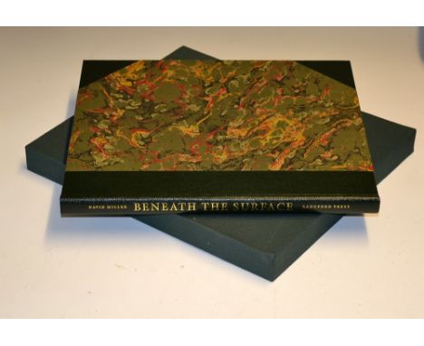 Miller, David signed "Beneath the Surface-The Wild Life and Art of David Miller" 1st ed 2007 - deluxe half bound leather limi