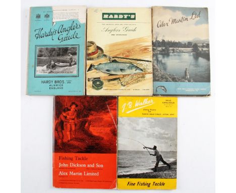 Hardy's Anglers Guides (5) - 1951 and 1960 editions the 1958 edition appears with cover and first page cut, 1960 appears in F