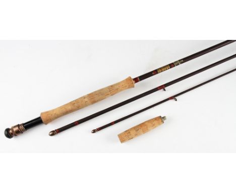 Hardy Graphite Still Water Trout Fly Rod:11' 6" 3pc graphite - line #6-7 bronzed reel fittings c/w butt extension and origina