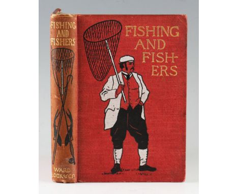 Taylor, J. Paul - 'Fishing and Fishers', 1890 first edition hardback, published by Ward, Lock and Co Limited, with original i