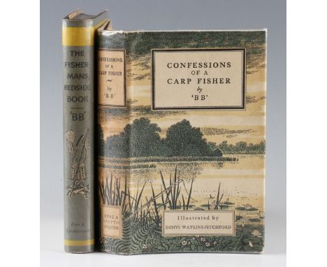 B. B. (2) - 'Confessions of a Carp Fisher', 1950 first edition together with 'The Fishermans' Bedside Book', 1955, both in du