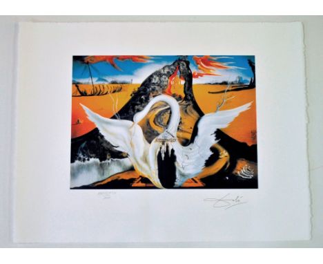 Salvador Dali (Spain 1904-1989) lithograph entitled 'Bacchanal', hand numbered limited edition 1895/2000, high quality editio