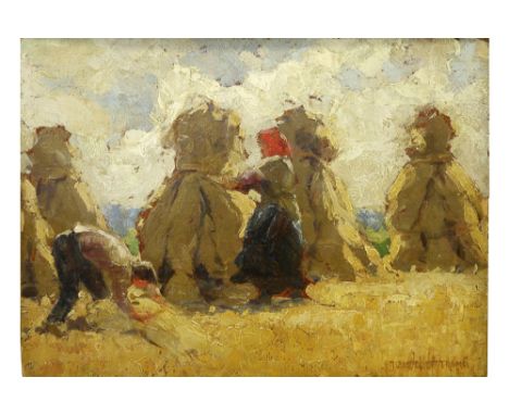 20th Cent. Dutch oil on panel - signed Jan Zoetelief Tromp||ZOETELIEF TROMP JAN (1872 - 1947) olieverfschilderij op paneel : 