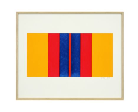 20th Cent. Belgian silkscreen - signed Victor Noël and dated 1971||NOEL VICTOR (1916 - 2006) zeefdruk in kleuren n° 20/50 : "