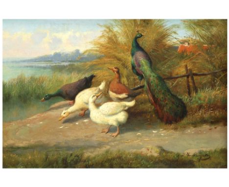 19th Cent. Belgian oil on panel - signed Johan Lodewijk Van Leemputten||VAN LEEMPUTTEN JOHAN LODEWIJK (1840 - 1910) olieverfs