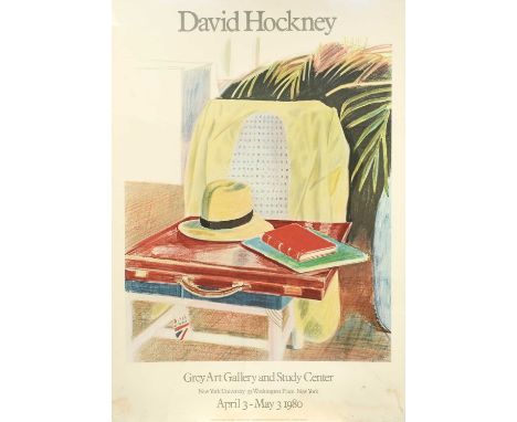 After David Hockney OM, CH, RA (b.1937)"Great Art Centre Gallery and Study Centre"Exhibition poster, 95.5cm by 67cm; together