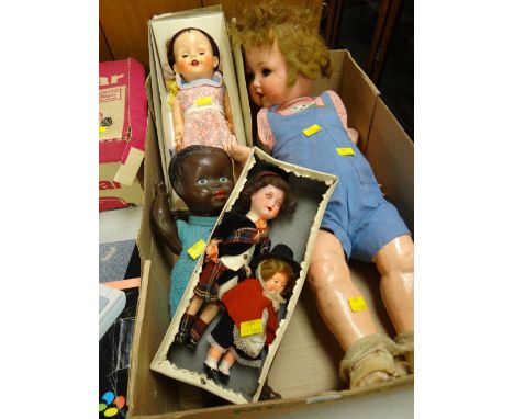Collection of vintage dolls