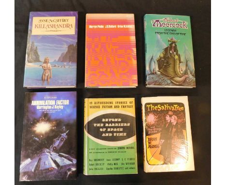 BRIAN WILSON ALDISS: THE SALIVA TREE, London, Faber &amp; Faber, 1966, 1st edition, inscription on ffep, original cloth, d/w 