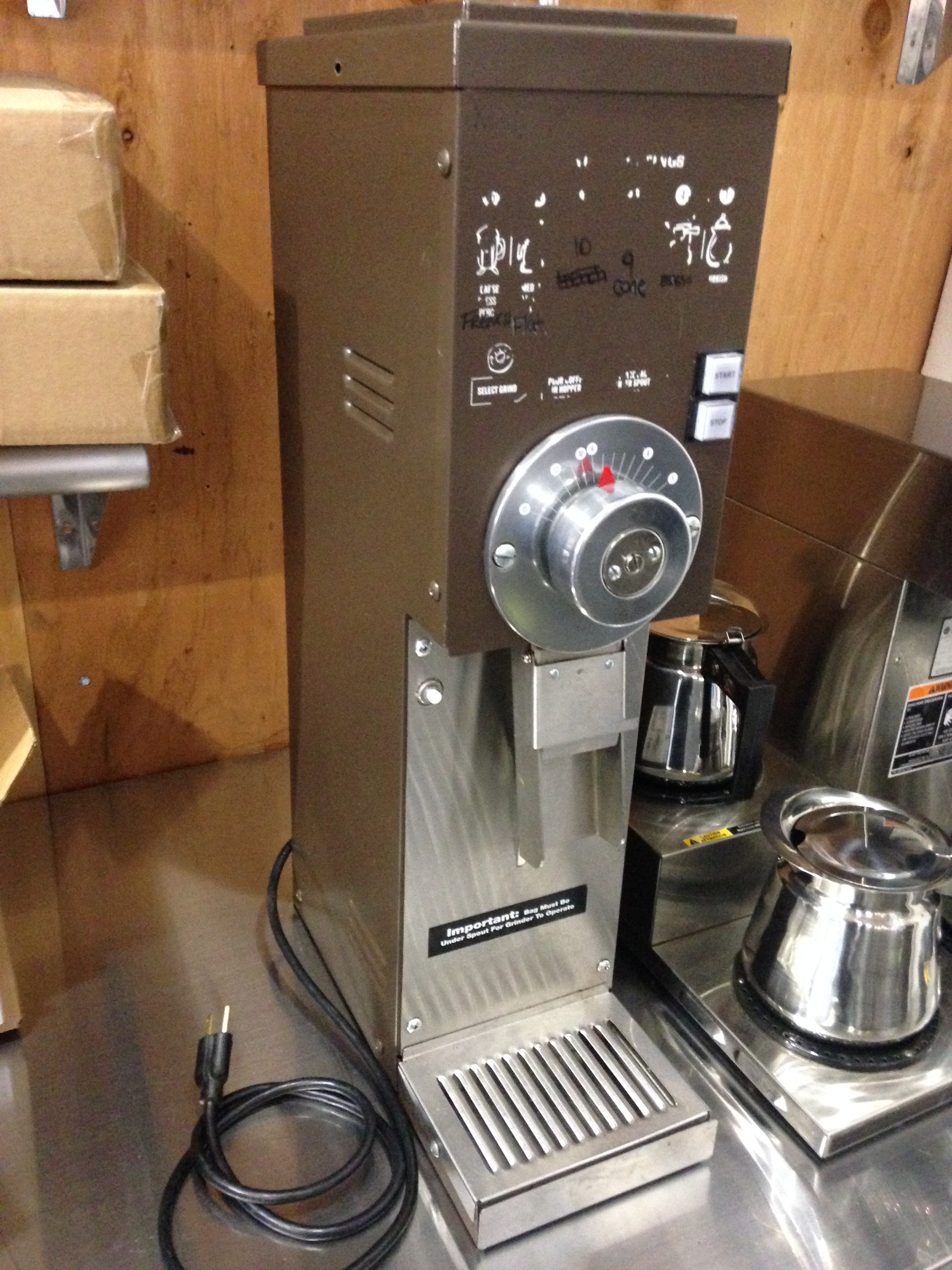 Grindmaster model 890 Coffee Grinder