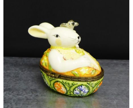 Villeroy and Boch 'Rabbit' trinket box and cover