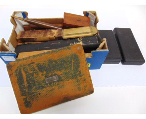 ASSORTED SCIENTIFIC INSTRUMENTS comprising various boxwood rules, including a Mavitta of Birmingham Rule Range Mark I, dated 