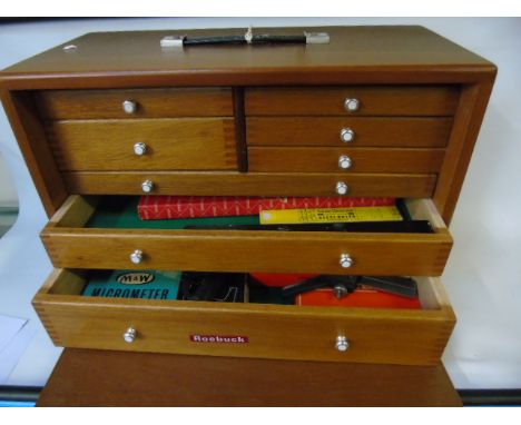 Engineers tool chest and contents
