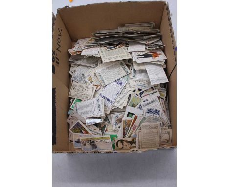 A collection of vintage cigarette cards to include Wills