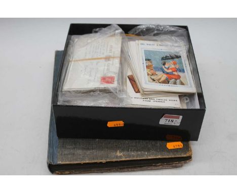 A collection of vintage postcards, mainly humorous 