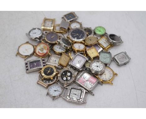 Forty vintage lady's fashion wristwatches