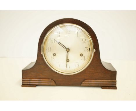 Early 20th century mantle clock with west minster chime 