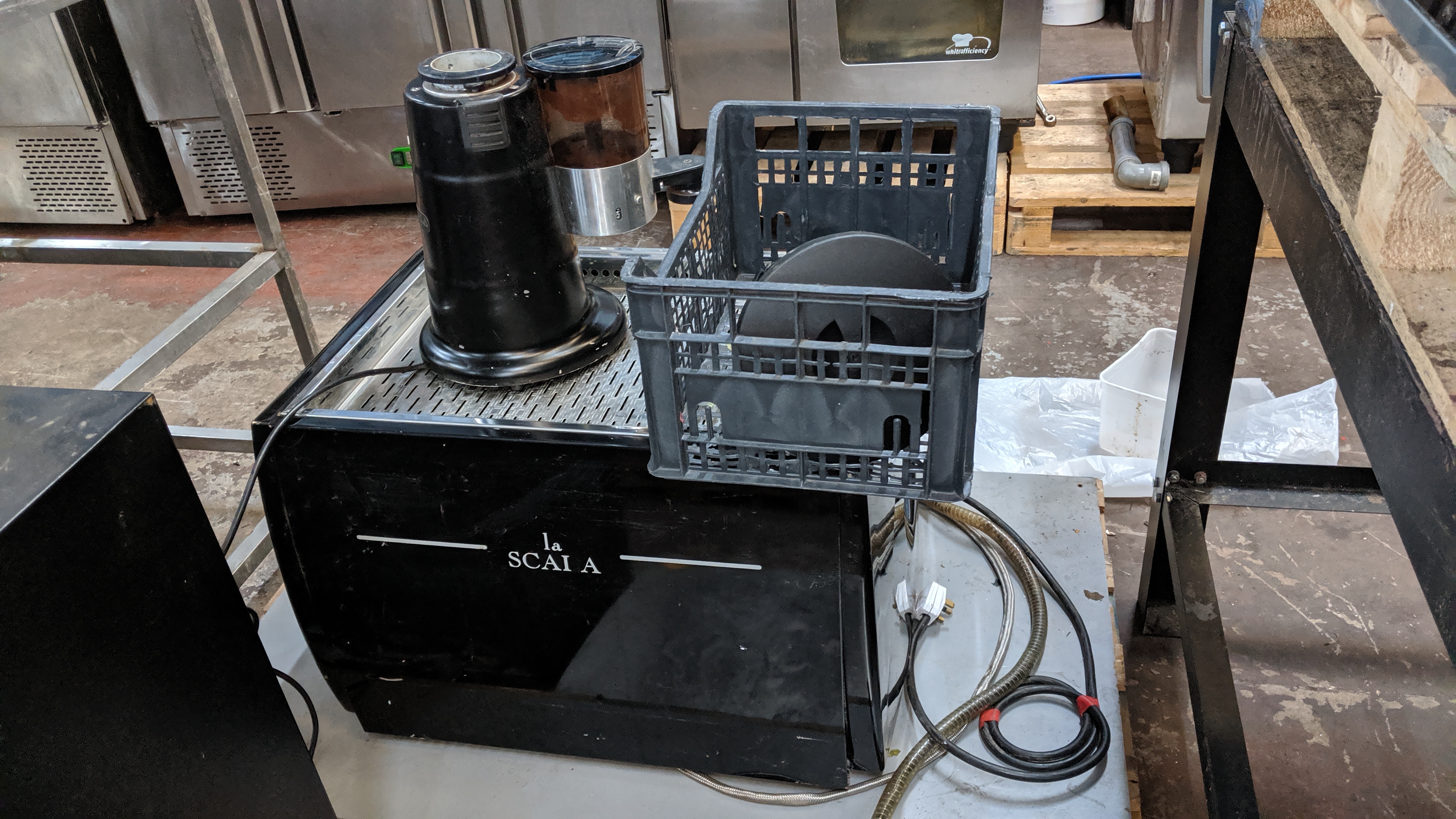 La Scala Carmen 2 group/head stainless steel commercial coffee/espresso