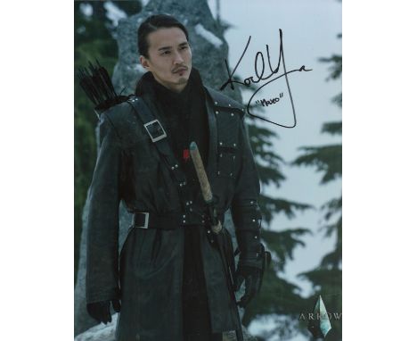 Karl Yune signed 10x8 inch colour photo. Karl Yune (born April 16, 1975) is an American actor. He is best known for his role 