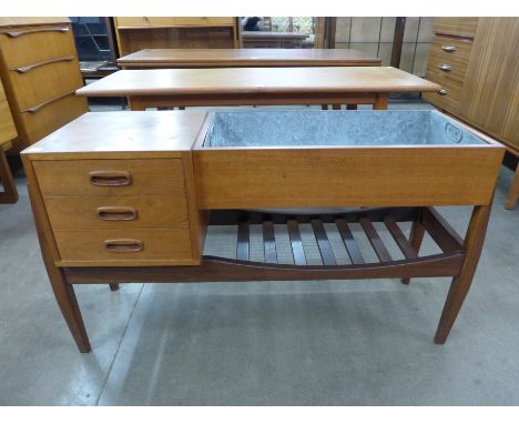 A Danish Arne Wahl Iversen Model 36 teak planter