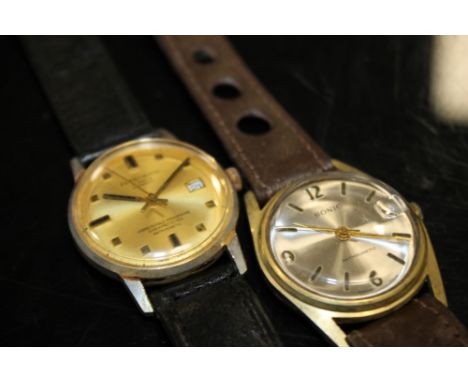 TWO VINTAGE GENTS WRISTWATCHES