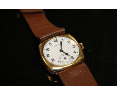 A VINTAGE GENTS INGERSOL WRIST WATCH