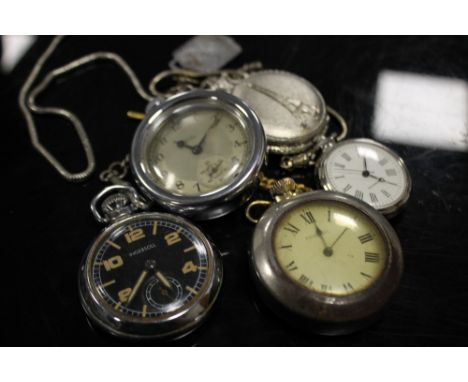 A COLLECTION OF ASSORTED POCKET WATCHES TO INCLUDE VINTAGE EXAMPLES