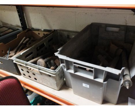 THREE TRAYS OF VINTAGE TOOLS