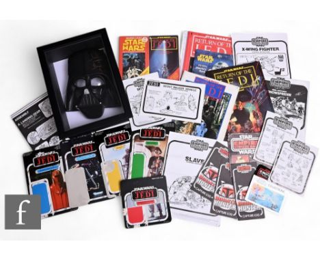 A collection of Star Wars ephemera and memorabilia, to include various instruction sheets, Official Fan Club mailings and ite