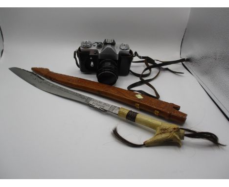 Zenit B Camera and an Eastern Dagger 